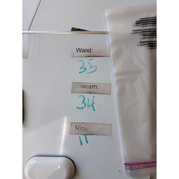 Mugsy HAMMS Jeans 35x34 Stretch Mens Dark Wash Denim - Picture 11 of 12